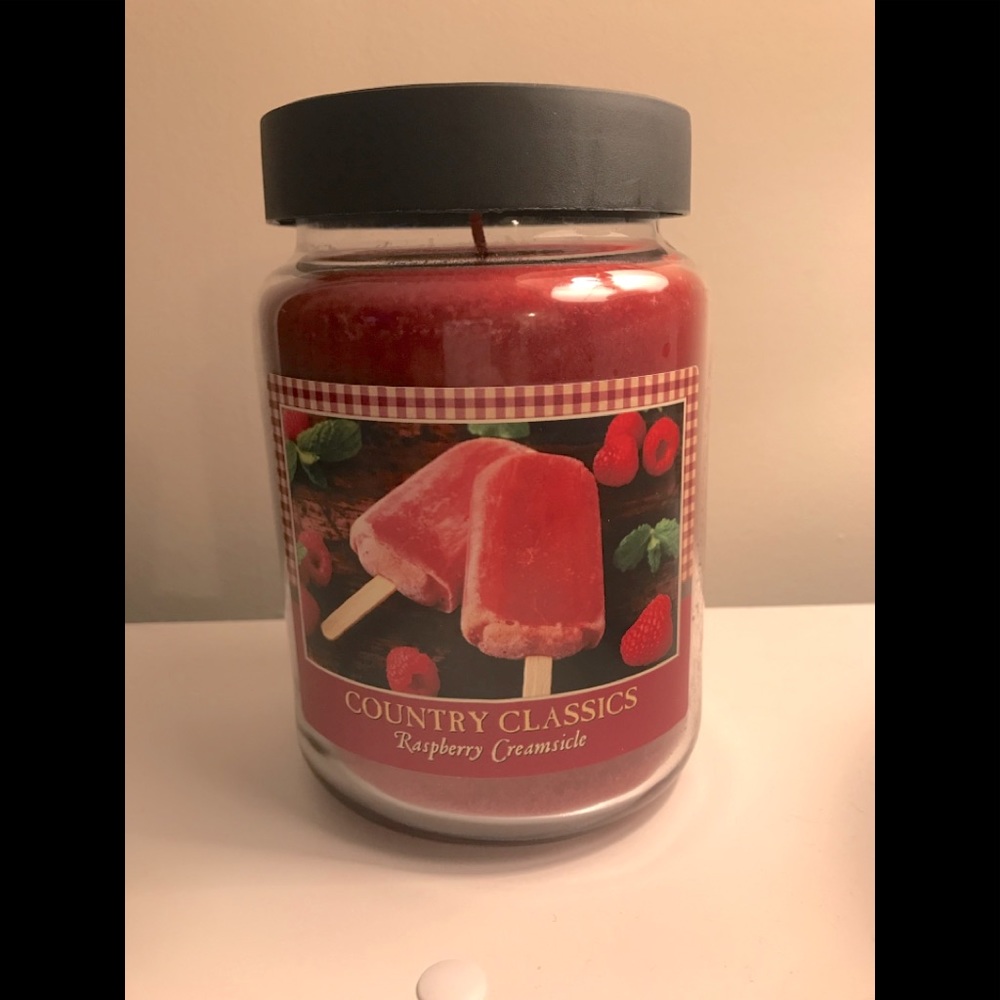 Country classics Raspberry creamsicle candle